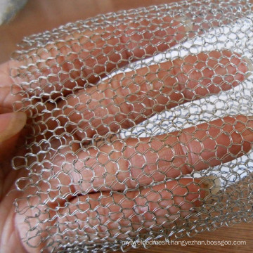 metal stainless steel knitted wire mesh monel nickel knitted wire mesh gas liquid filter mesh